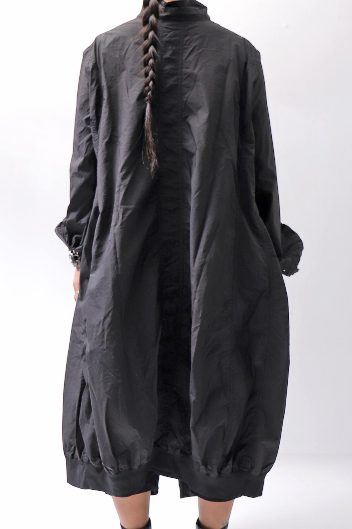 【RUNDHOLZ】 UNISEX COTTON RIB SHIRT CARDIGAN 253 0933_BLACK