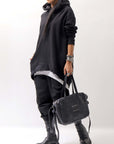 【DANIELE BASTA】2WAY SQUARE SHOULDER BAG_BLACK