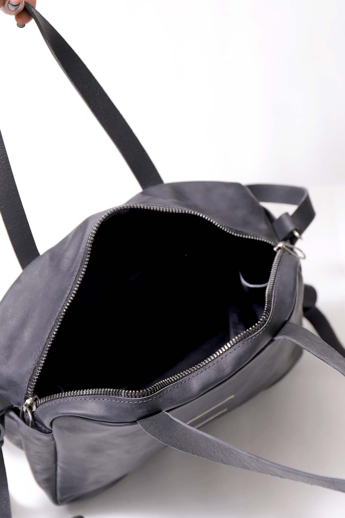 【DANIELE BASTA】2WAY SQUARE SHOULDER BAG_BLACK