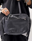 【DANIELE BASTA】2WAY SQUARE SHOULDER BAG_BLACK