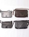 【DANIELE BASTA】 FLAP WALLET POUCH_BLACK