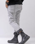【thom/krom】 UNISEX LOW CROTCH STRETCH DENIM PANTS MT102_BLEACH GREY(LIGHT GREY)