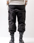 【thom/krom】 UNISEX COTTON CARGO RIB PANTS MP7_BLACK