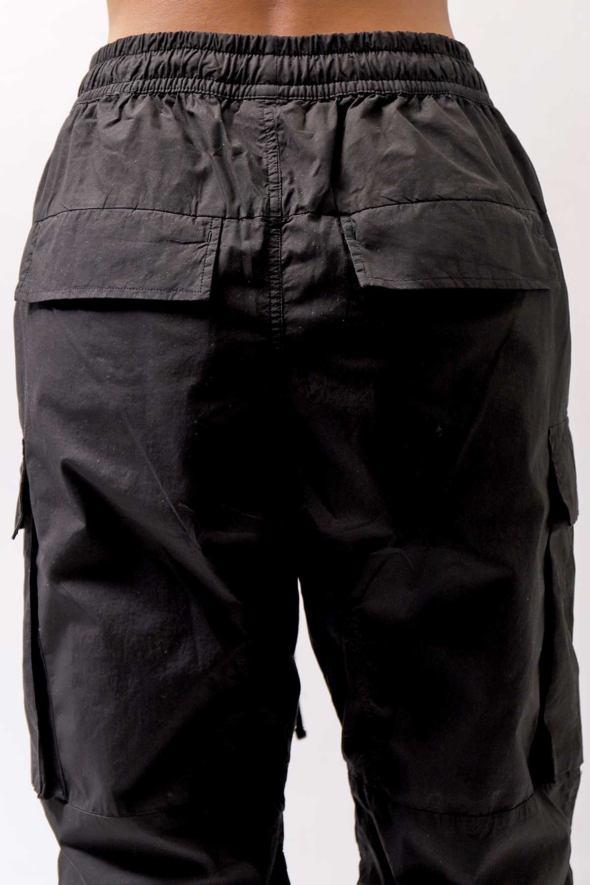 【thom/krom】 UNISEX COTTON CARGO RIB PANTS MP7_BLACK