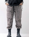 【thom/krom】 UNISEX COTTON CARGO RIB PANTS MP7_ROCK