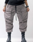 【thom/krom】 UNISEX COTTON CARGO RIB PANTS MP7_ROCK