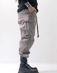 【thom/krom】 UNISEX COTTON CARGO RIB PANTS MP7_ROCK