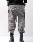 【thom/krom】 UNISEX COTTON CARGO RIB PANTS MP7_ROCK