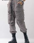 【thom/krom】 UNISEX COTTON CARGO RIB PANTS MP7_ROCK