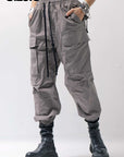 【thom/krom】 UNISEX COTTON CARGO RIB PANTS MP7_ROCK