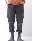 【thom/krom】 UNISEX EASY COTTON PANTS MP34_BLACK