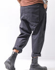 【thom/krom】 UNISEX EASY COTTON PANTS MP34_BLACK