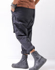【thom/krom】 UNISEX EASY COTTON PANTS MP34_BLACK