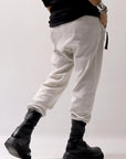 【thom/krom】 UNISEX COTTON DOUBLE FACE RIB PANTS MTS467_DUNE