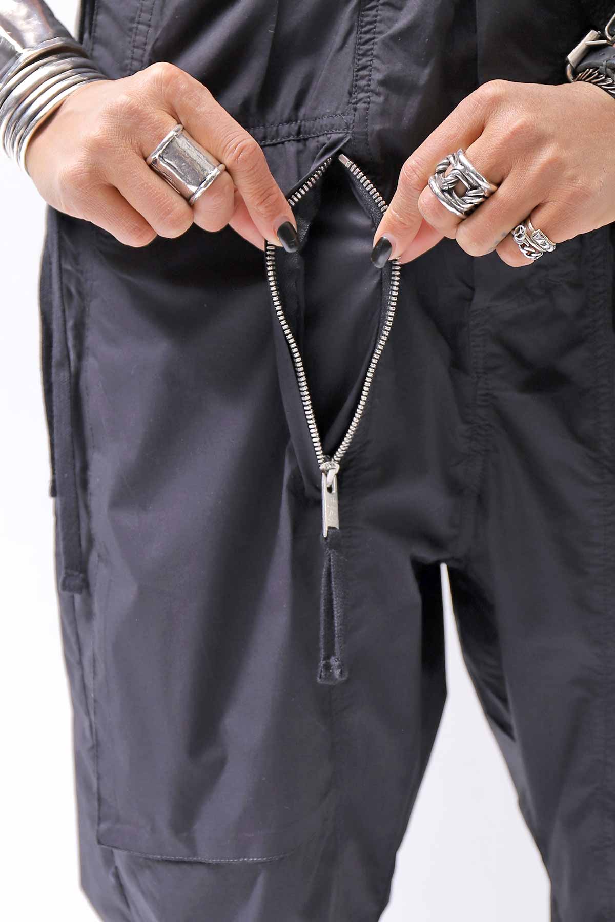 【thom/krom】 UNISEX EASY COTTON PANTS MP34_BLACK