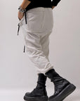 【thom/krom】 UNISEX COTTON DOUBLE FACE RIB PANTS MTS467_DUNE