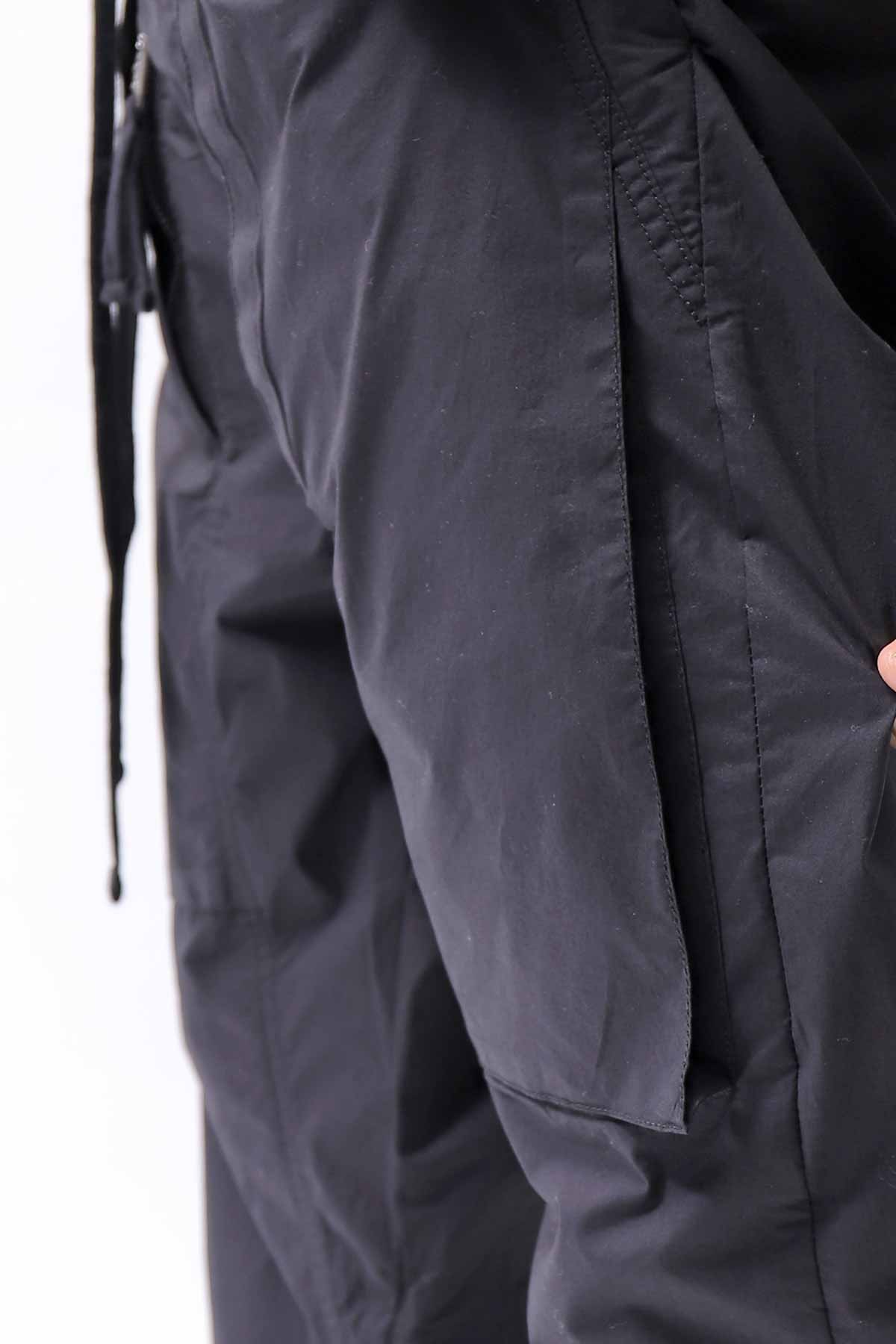 【thom/krom】 UNISEX EASY COTTON PANTS MP34_BLACK