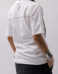 【thom/krom】 UNISEX REGULAR FIT COTTON TEE MTS924_OFF WHITE