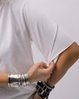 【thom/krom】 UNISEX REGULAR FIT COTTON TEE MTS924_OFF WHITE