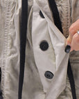 【thom/krom】 UNISEX EASY COTTON PANTS MP34_VEGETAL STONE