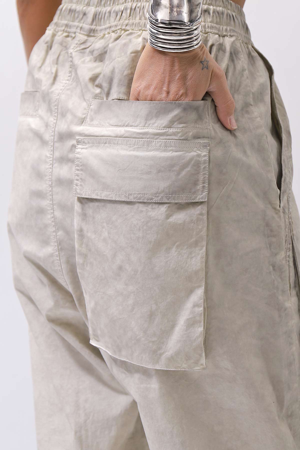 【thom/krom】 UNISEX EASY COTTON PANTS MP34_VEGETAL STONE