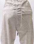 【thom/krom】 UNISEX EASY COTTON PANTS MP34_VEGETAL STONE