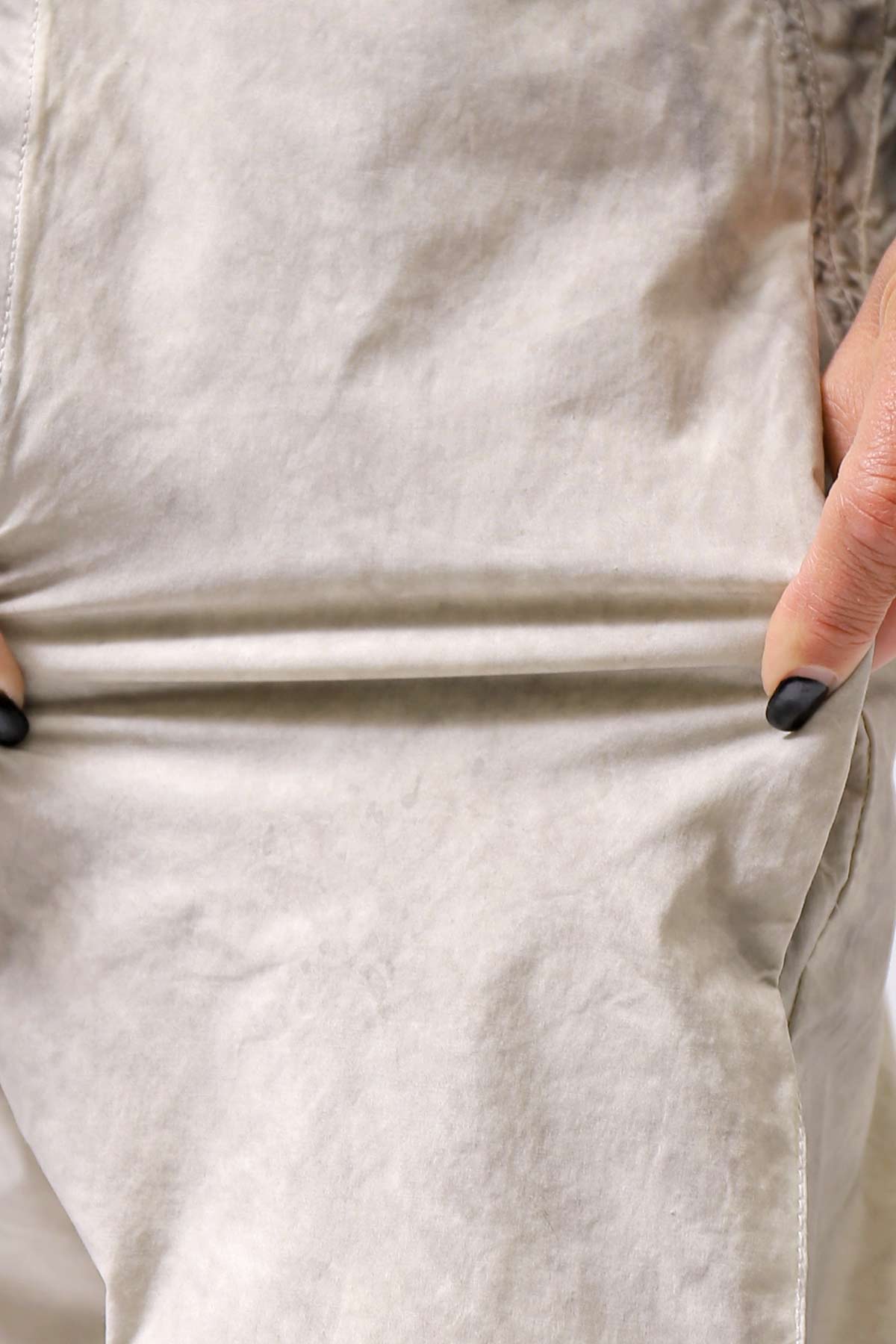 【thom/krom】 UNISEX EASY COTTON PANTS MP34_VEGETAL STONE