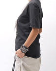 【thom/krom】 UNISEX REGULAR FIT COTTON TEE MTS924_BLACK