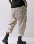 【thom/krom】 UNISEX EASY COTTON PANTS MP34_VEGETAL STONE