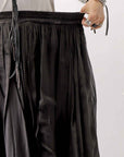 【sanctamuerte】 LAYERED ASYMMETRY SKIRT SM33_BLACK