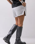 【thom/krom】 LIGHT SWEAT SIDE-CUT SHORTS WST432_SPRAY GREY