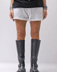 【thom/krom】 LIGHT SWEAT SIDE-CUT SHORTS WST432_SPRAY GREY
