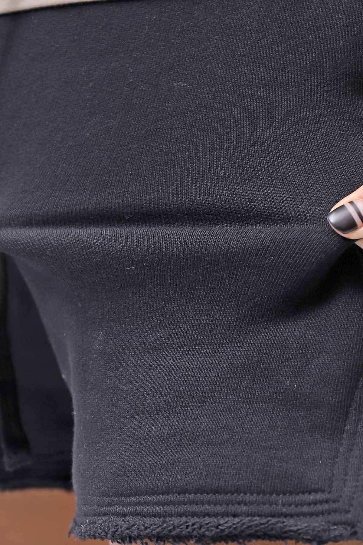 【thom/krom】 LIGHT SWEAT SIDE-CUT SHORTS WST432_BLACK