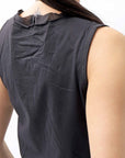 【RUNDHOLZ】 COTTON SILK STRETCH TANK 230 0825_BLACK