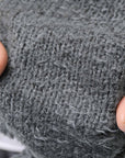 【RUNDHOLZ】 OVERSIZED GRUNGE SILK KNIT_SEAWEED