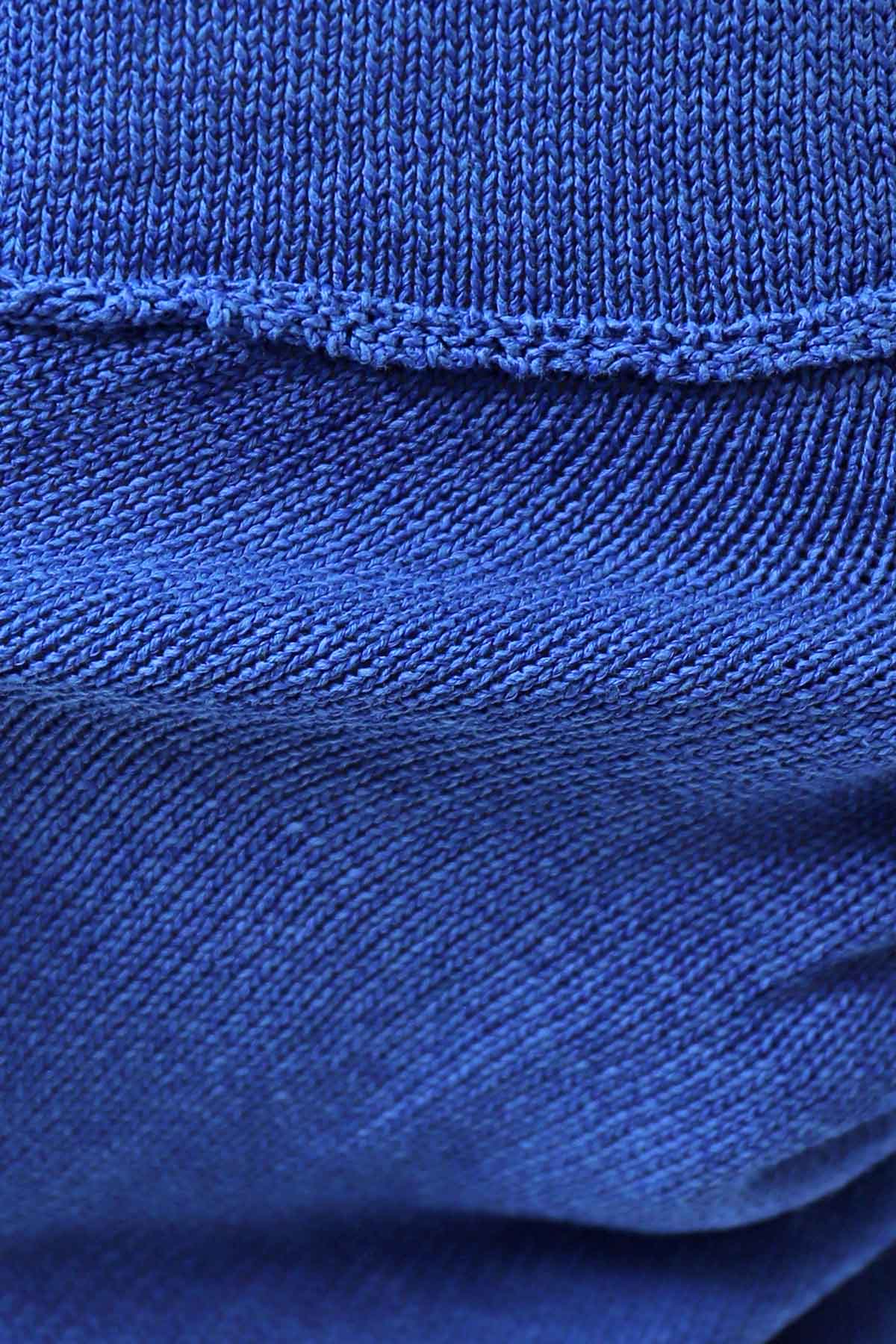 【RUNDHOLZ】 UNISEX OVER SIZED PAPER COTTON TOP _ELECTRIC CLOUD
