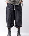 【RUNDHOLZ】 UNISEX EASY COTTON PANTS 335 0102_BLACK