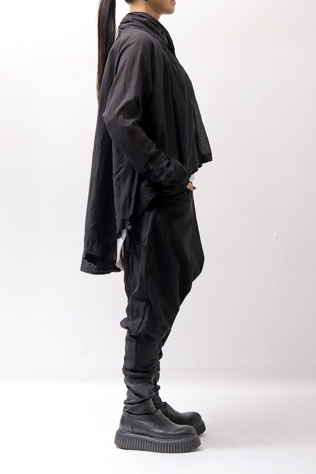 トップス studio b3 ASYMMETRY COTTON SHIRT MPB1852 studio b3 ASYMMETRY COTTON SHIRT MPB1852 - メルカリ