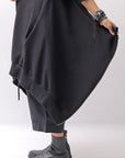 【bajra】 UNISEX 2WAY SWEAT ZIP-UP CARDIGAN 160QK03_BLACK