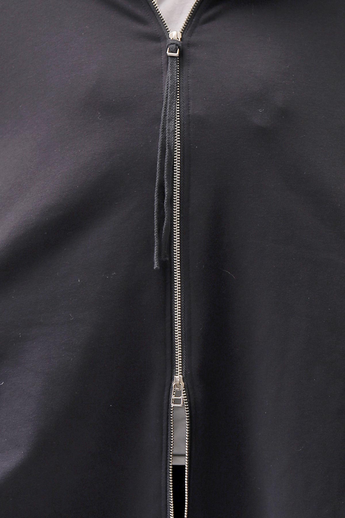 【bajra】 UNISEX 2WAY SWEAT ZIP-UP CARDIGAN 160QK03_BLACK