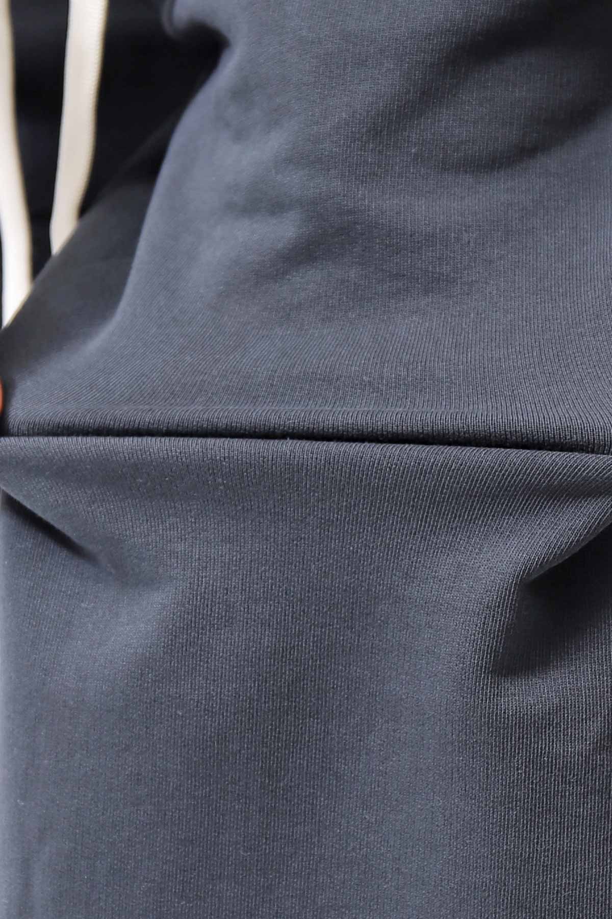 【NOSTRASANTISSIMA】SWEAT COTTON WIDE EASY PANTS FP141_BLACK