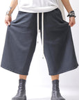 【NOSTRASANTISSIMA】SWEAT COTTON WIDE EASY PANTS FP141_BLACK