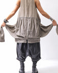 【studio b3】 MULTIWAY TOP&SLEEVELESS TOP SET NB2156_SAND OLD DYE