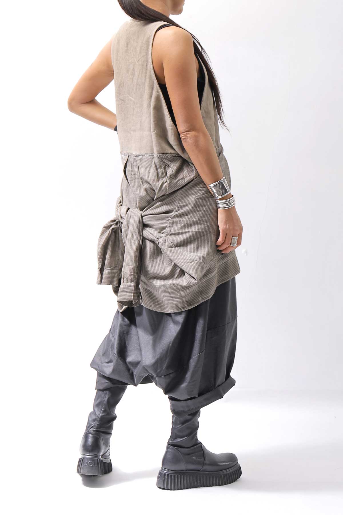 【studio b3】 MULTIWAY TOP&amp;SLEEVELESS TOP SET NB2156_SAND OLD DYE