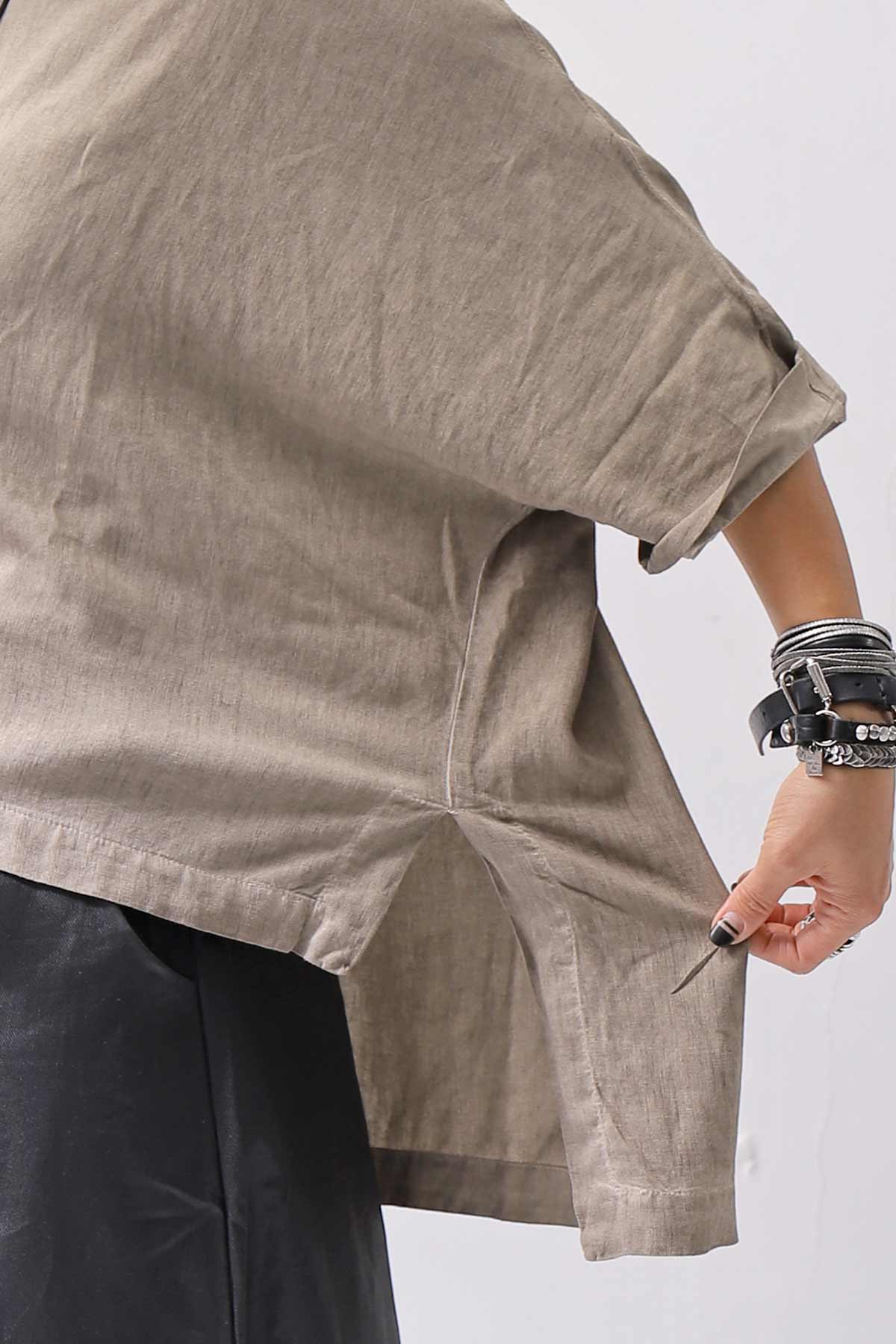 【studio b3】 MULTIWAY TOP&amp;SLEEVELESS TOP SET NB2156_SAND OLD DYE