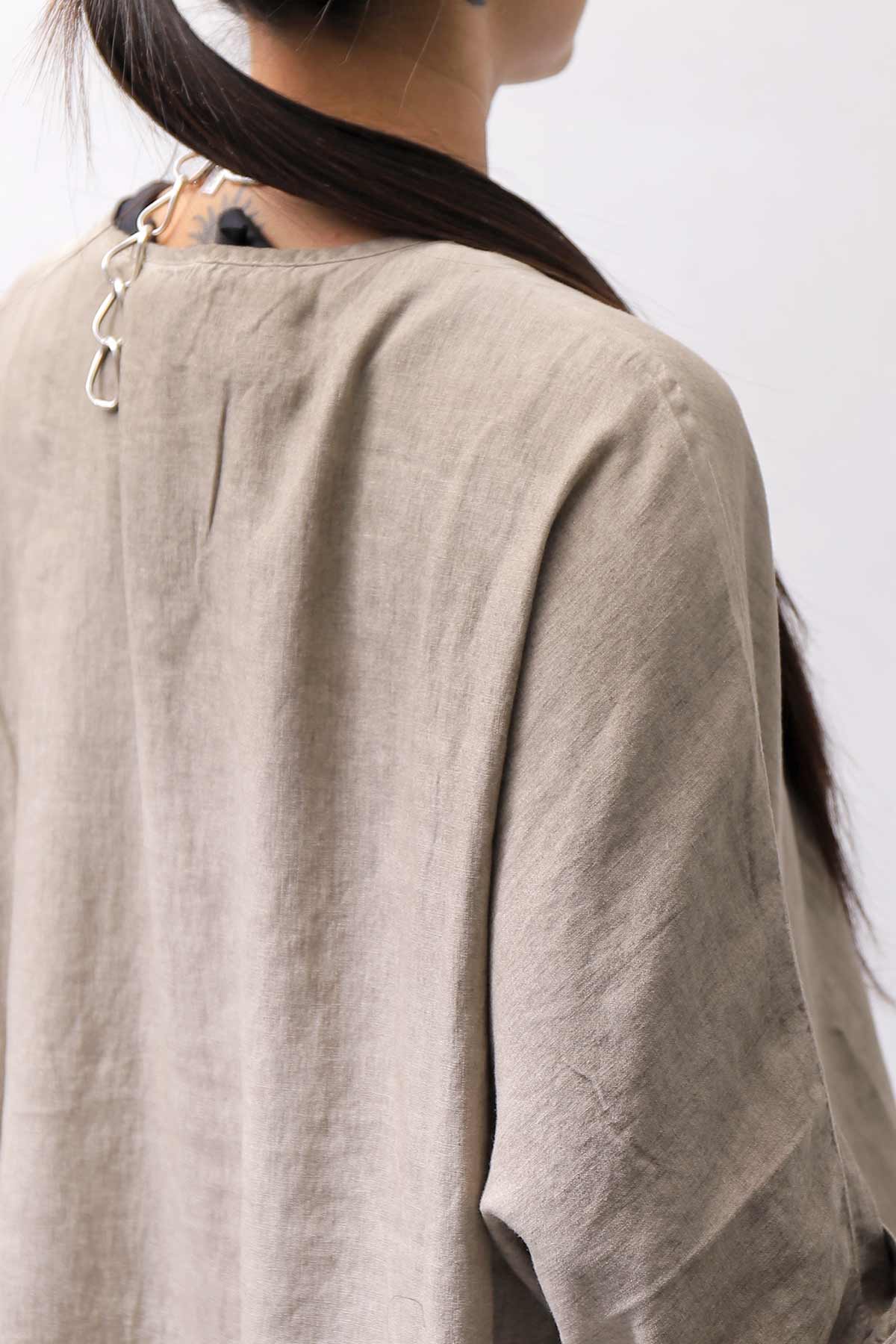 【studio b3】 MULTIWAY TOP&amp;SLEEVELESS TOP SET NB2156_SAND OLD DYE
