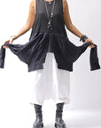 【studio b3】 MULTIWAY TOP&SLEEVELESS TOP SET NB2156_BLACK