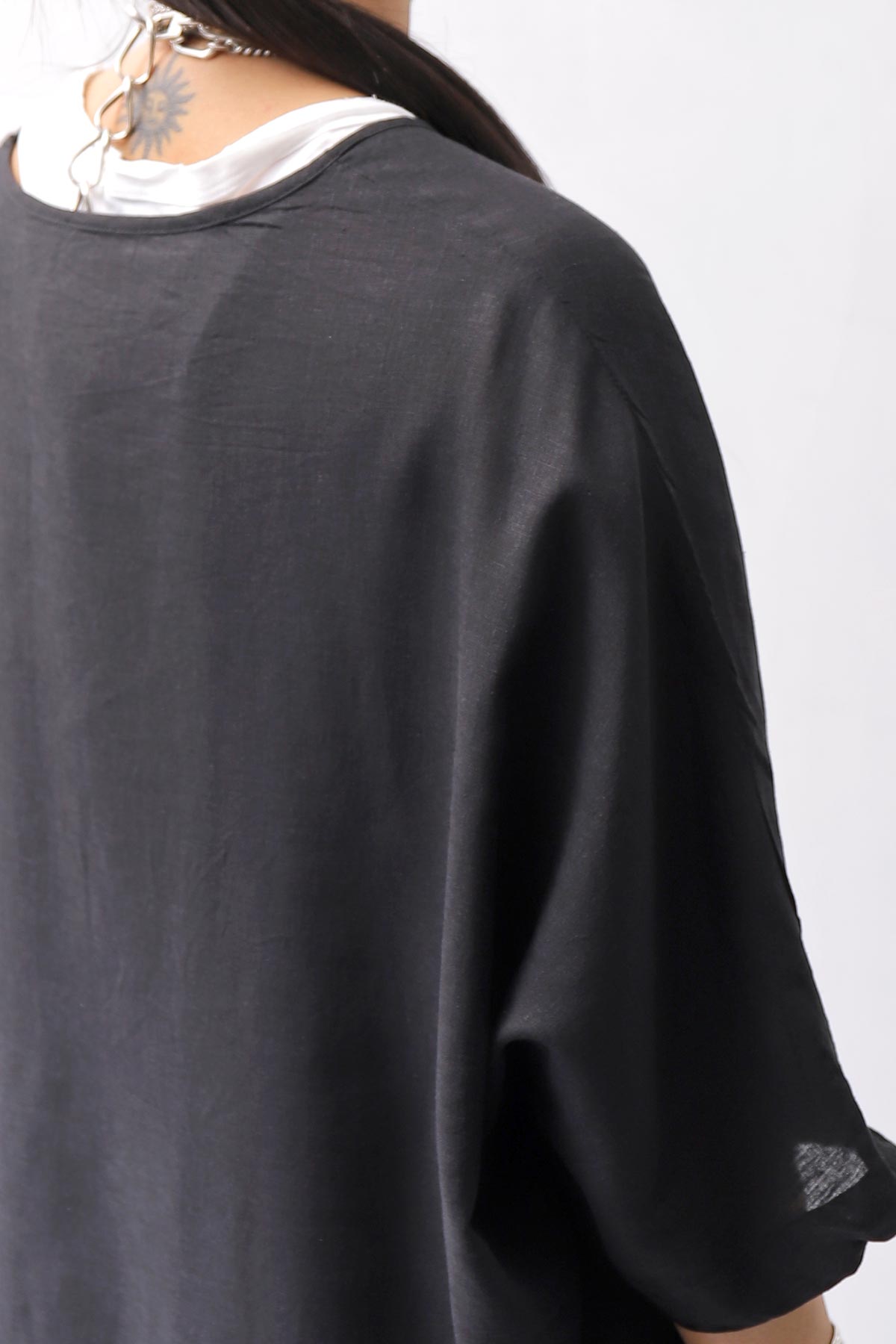 【studio b3】 MULTIWAY TOP&amp;SLEEVELESS TOP SET NB2156_BLACK