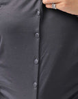 【studio b3】 FRONT BUTTON COTTON TANK TOP NB2059_BLACK