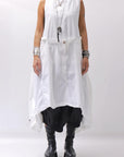 【RUNDHOLZ】MULTIWAY COTTON DRESS _SEAFOAM FOG